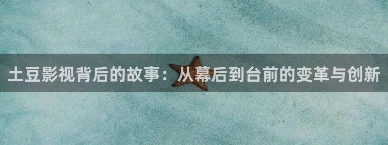 红叶影院下载：土豆影视背后的故事：从幕后到台前的变革与创新